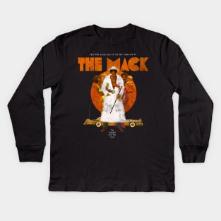 THE MACK IS BOSS RETRO Kids Long Sleeve T-Shirt